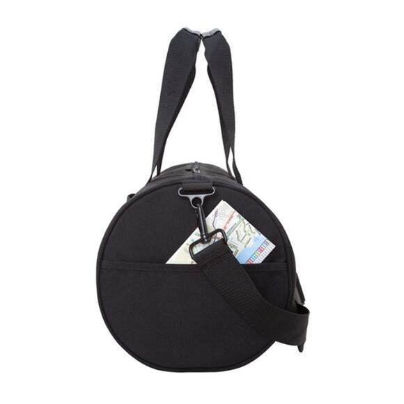 Manhattan Portage "Chelsea" Drum Duffle Bag in Black - Picture 2 of 7
